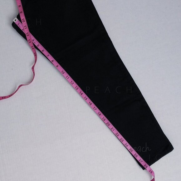 Mossimo Skinny Jeans Size 12 Dark Navy Denim Stretchy Classic Preppy Equestrian - Picture 8 of 13